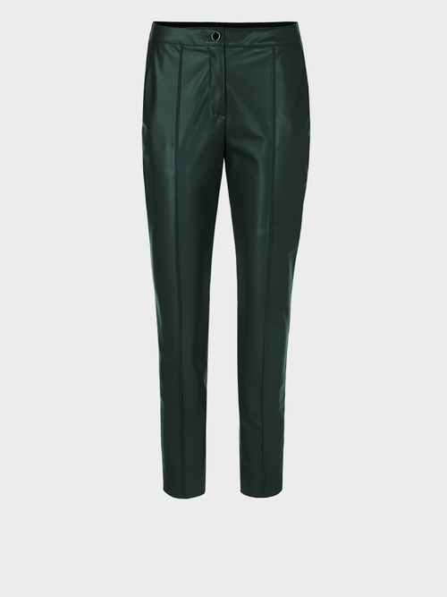Schmale Hose aus Fun-Nappaleder