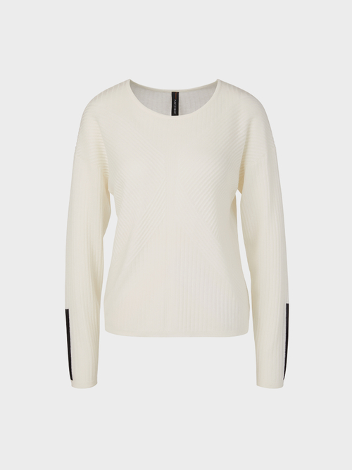 Pullover mit Strukturmuster