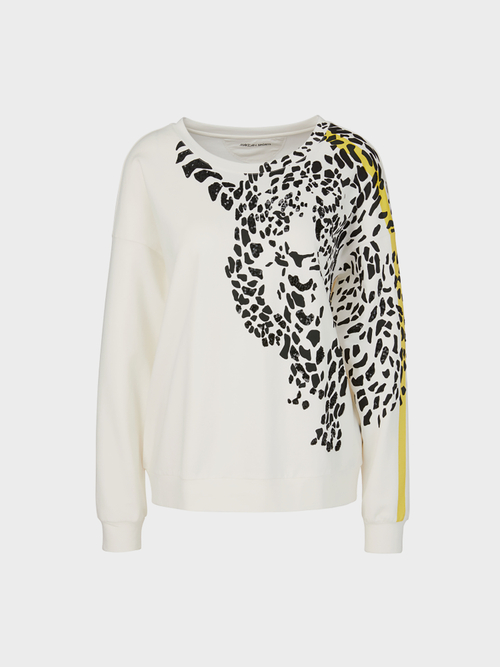 Sweatshirt mit Leopardenmotiv