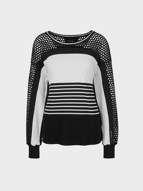 Shirt mit Netzdetails