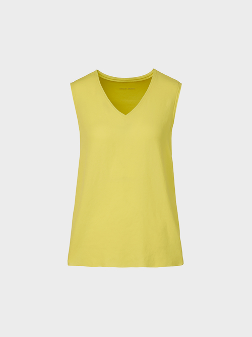 Top aus Materialmix