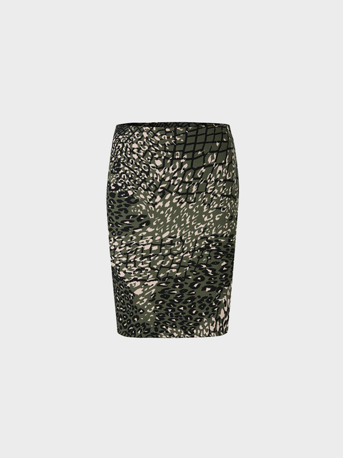 Rock mit Leomesh Print