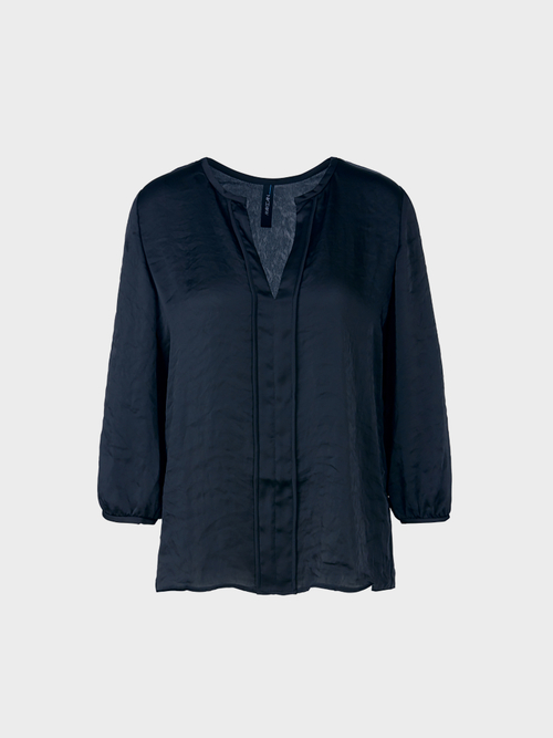 Vloeiende blouse van licht microfiber