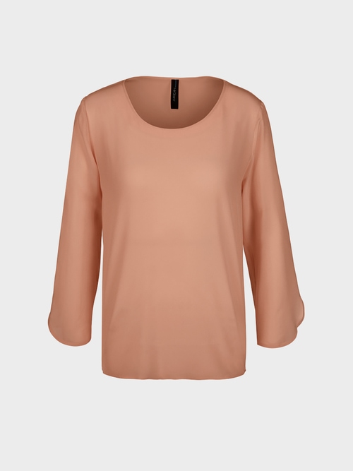 Unkomplizierte Seidenbluse
