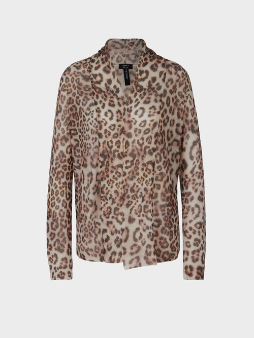Leopard jacket “Knitted in Germany”