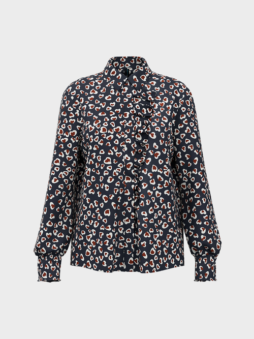 Blouse in viscose