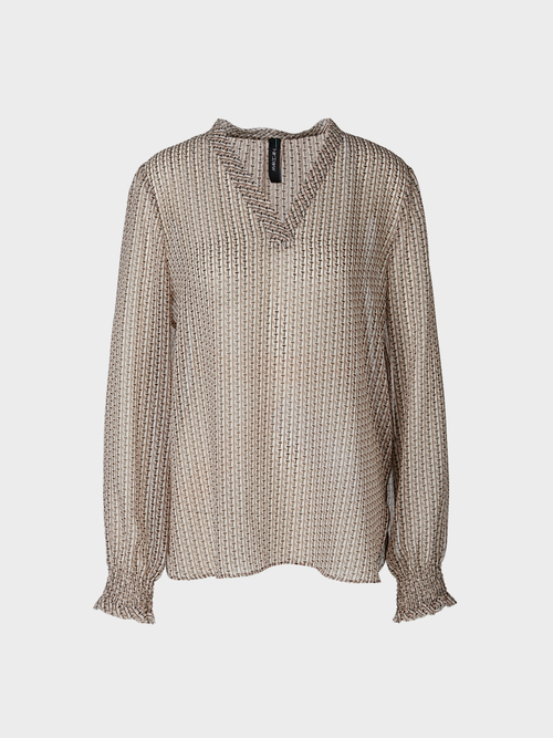 Bedrukte blouse