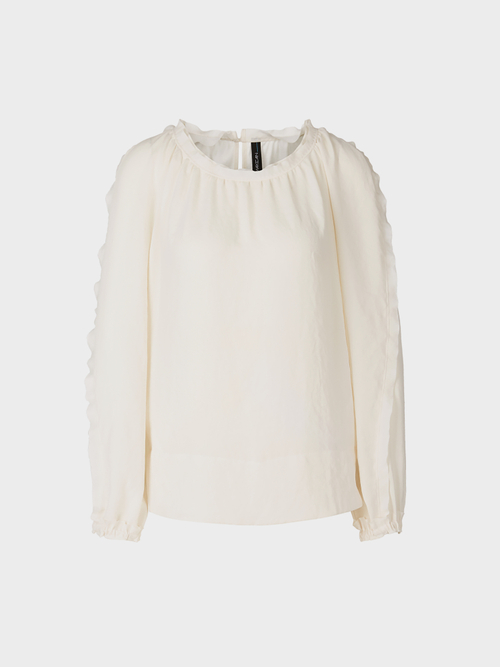 Blusenshirt aus Materialmix