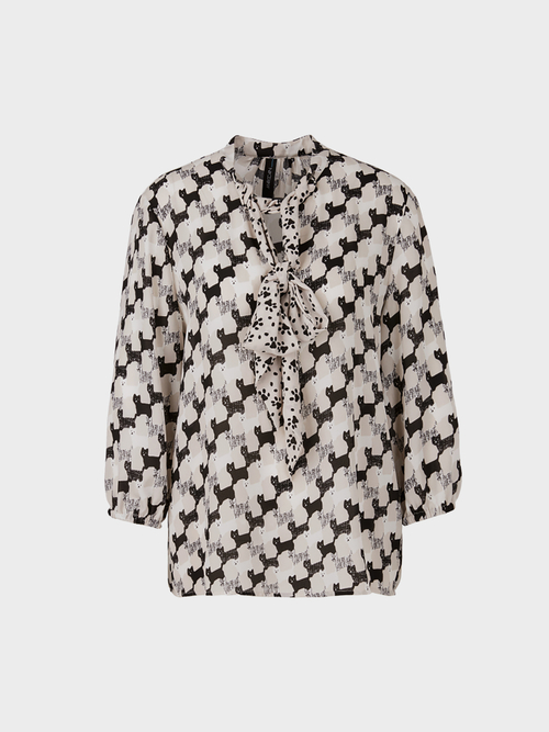 Blusenshirt mit Animal-Print