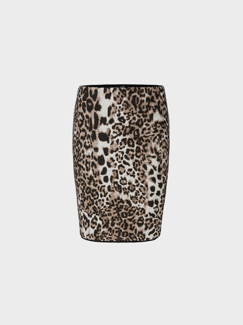 Leopard skirt Knitted in Germany