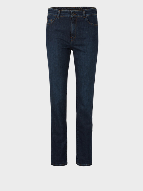 Jeans mit Leodruck