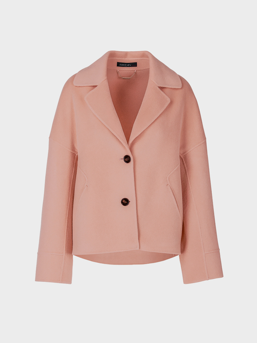 Doubleface-Outdoor-Jacke aus Wolle