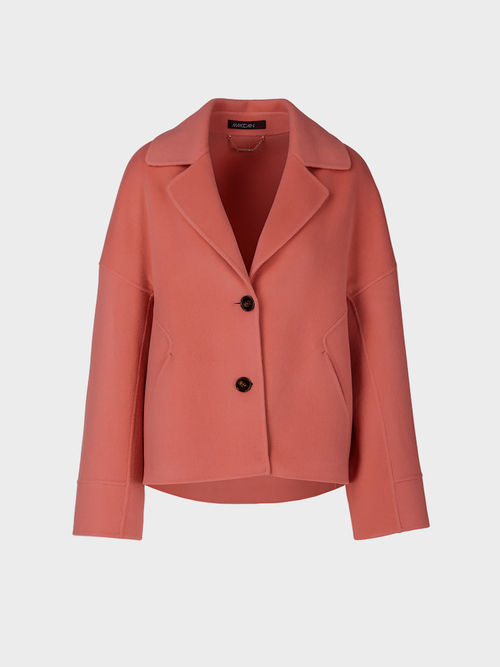Doubleface-Outdoor-Jacke aus Wolle