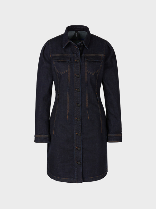 Jeanskleid mit Siegelknöpfen