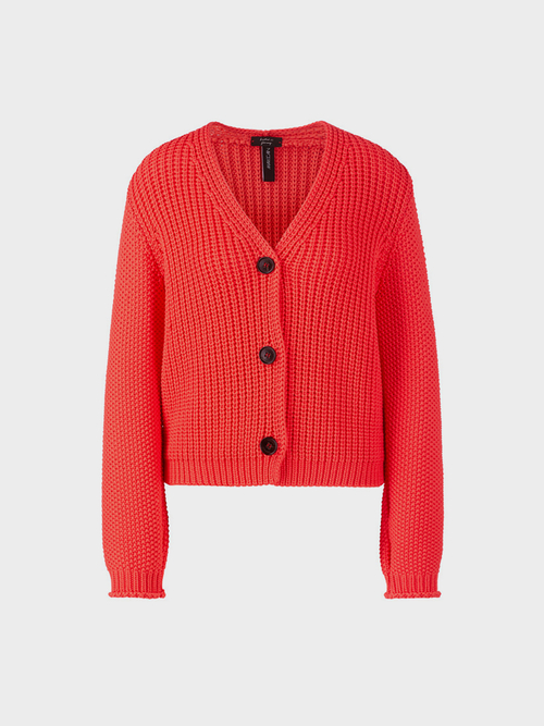 Chunky knit jacket “Knitted in Germany”