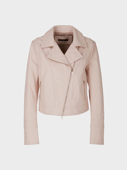 Lederjacke im Biker-Style
