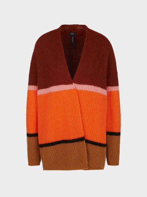 Colourblock vest 'Knitted in Germany'
