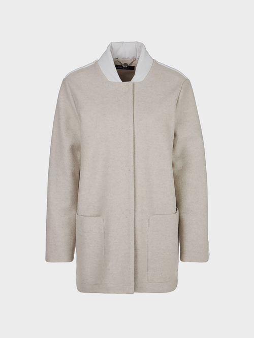 Wattierte Walkjacke Knitted in Germany