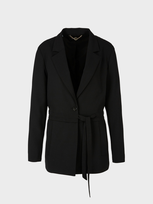 Blazer mit Raffdetail