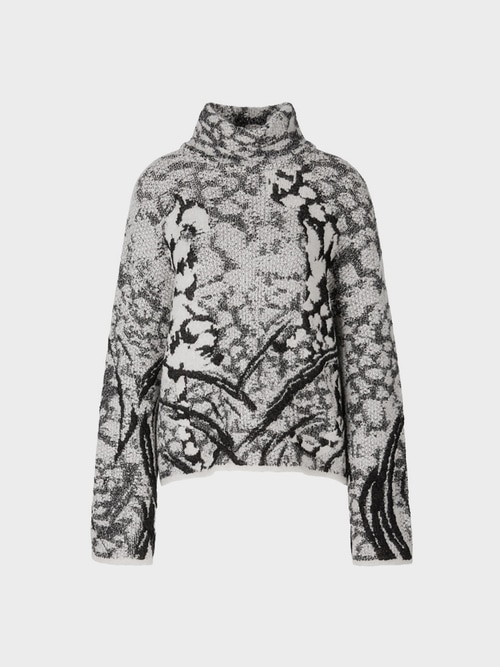 Jacquard trui 'Knitted in Germany'