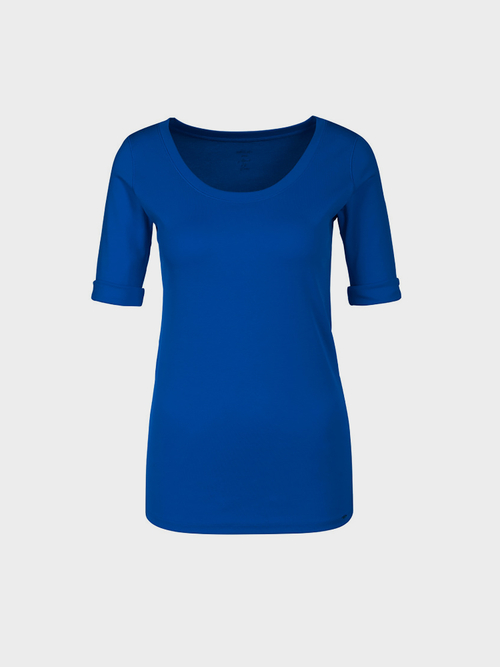 Basic top in cotton jersey