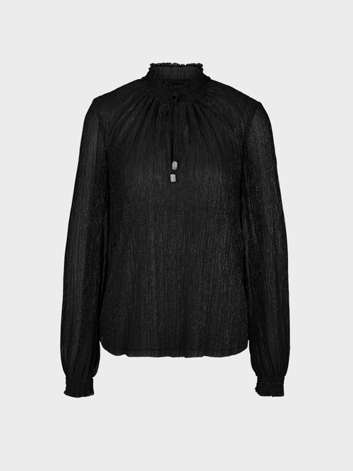 Glitzerbluse mit Swarovski® Kristallen