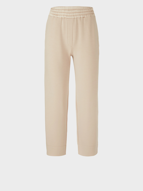 Ritzy jogging pants with silk waistband