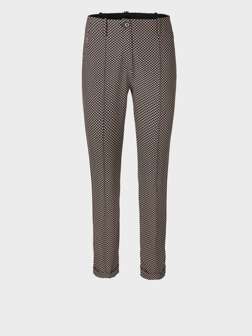 Grafische jersey pantalon