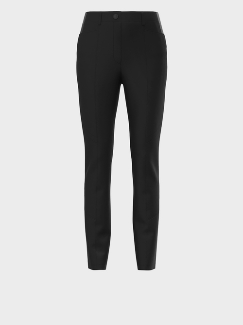 High-Waist-Röhrenhose