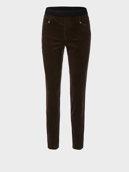 Stretchige Samtjeans