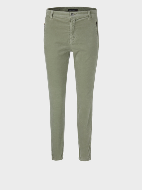 Stretchy jeans van fluweel