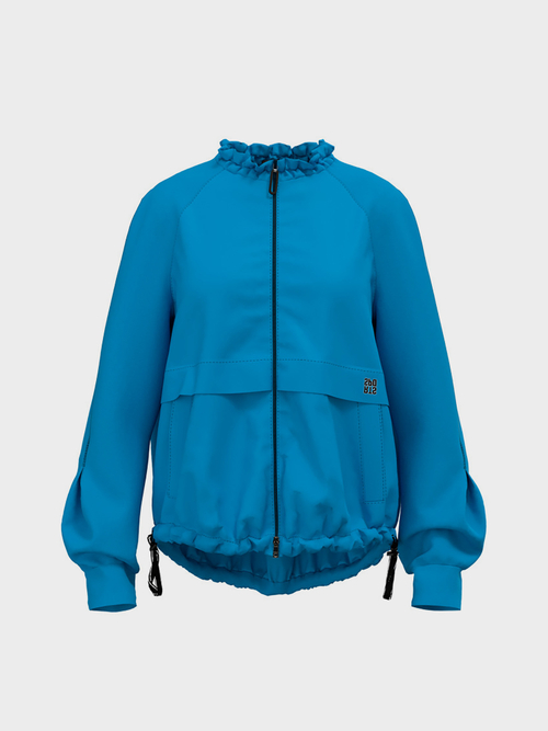 Jacke aus Materialmix