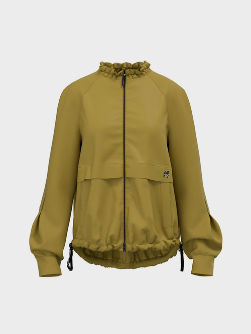 Jacke aus Materialmix