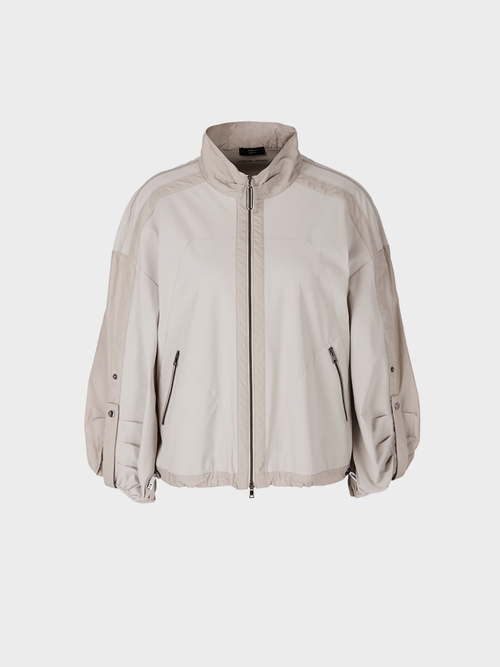 Blouson jacket with parachute details