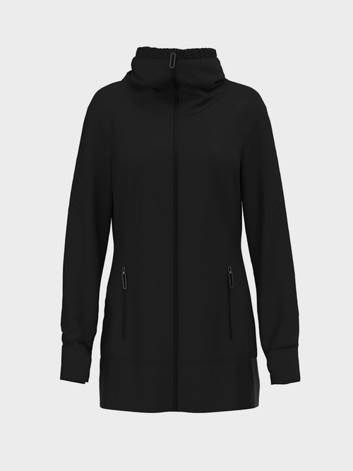 Lange Stretchjacke