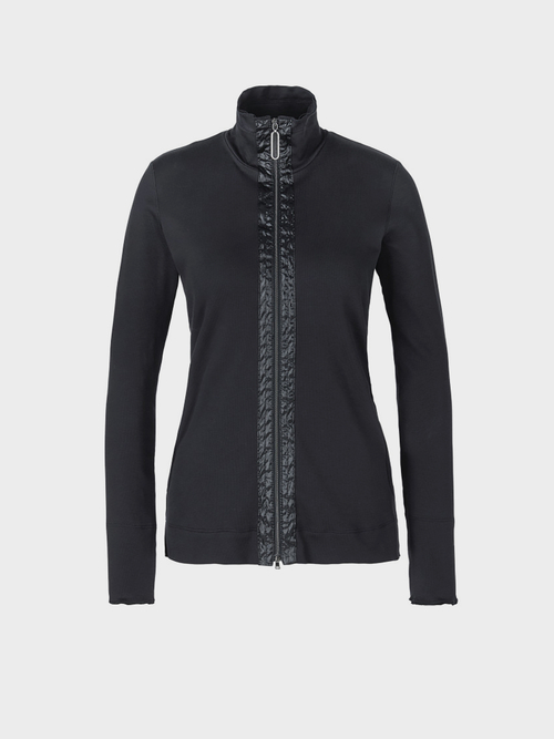 Jacke mit Nylondetails