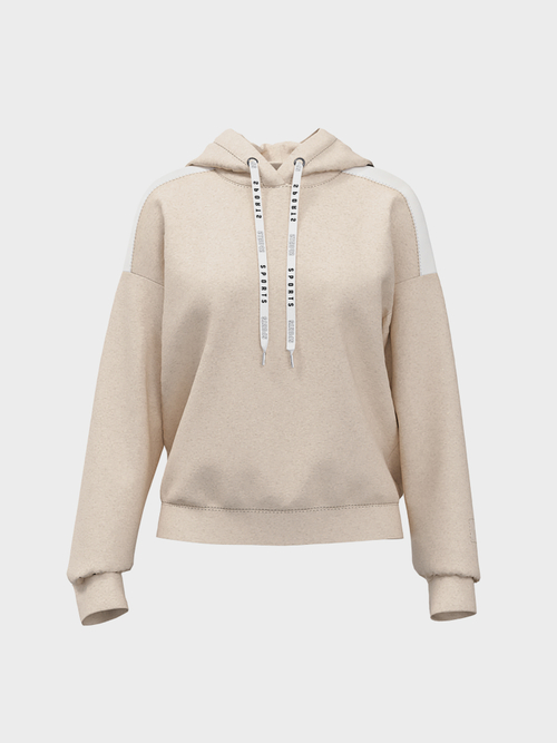 Sweatshirt met luipaardprint en capuchon