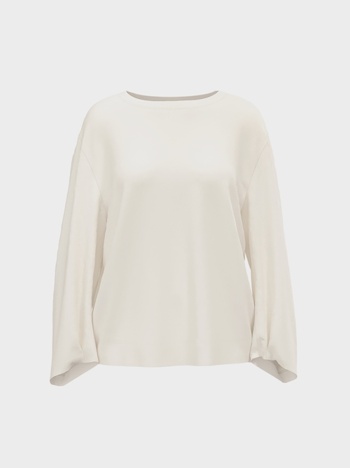 Sweatshirt with wide sleeves