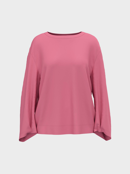 Sweatshirt with wide sleeves