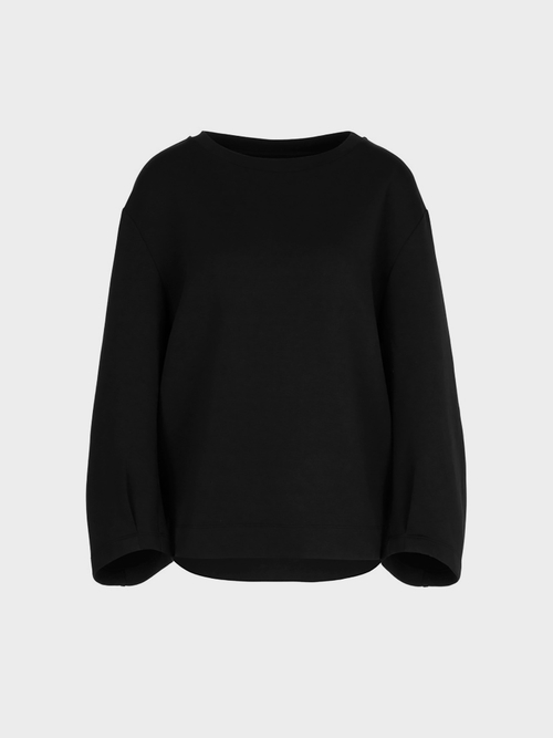 Sweatshirt with wide sleeves