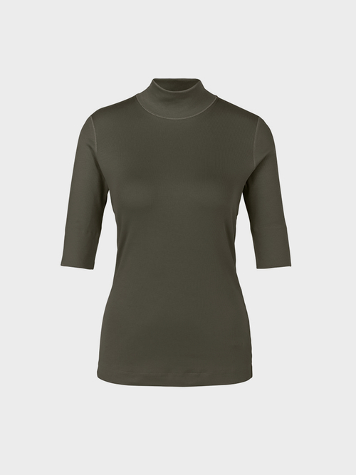 Shirt met opstaande kraag