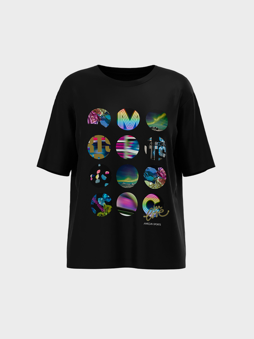 Top with Space Dots print