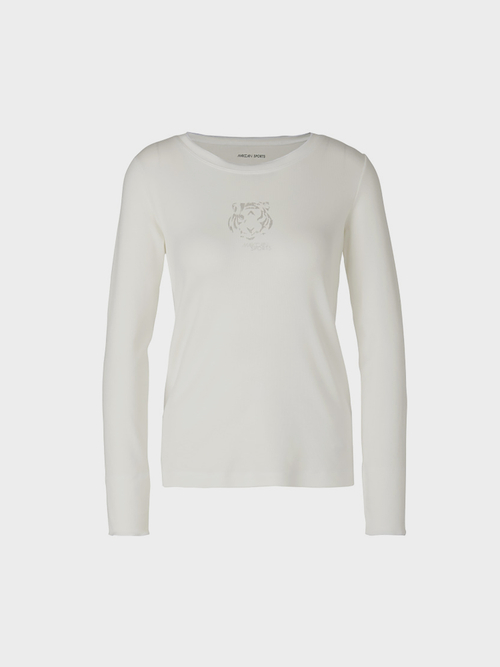 Shirt met tijgermotief