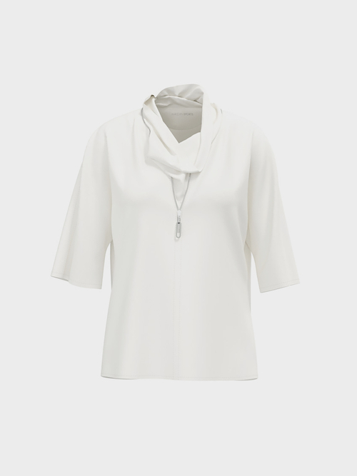 Blouseshirt met zijde