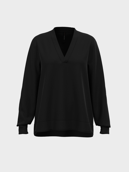 Soepelvallend blouseshirt