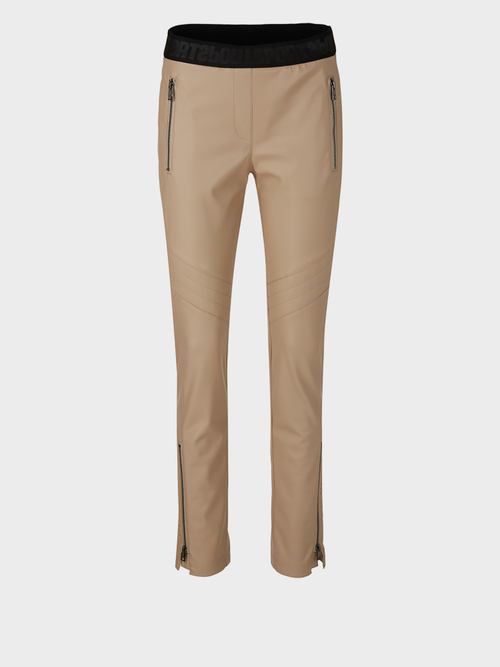 Pantalon en similicuir nappa