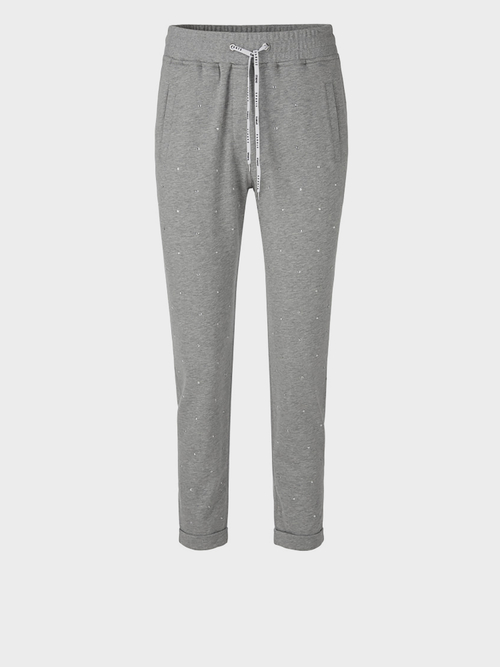 Pants with small rhinestones