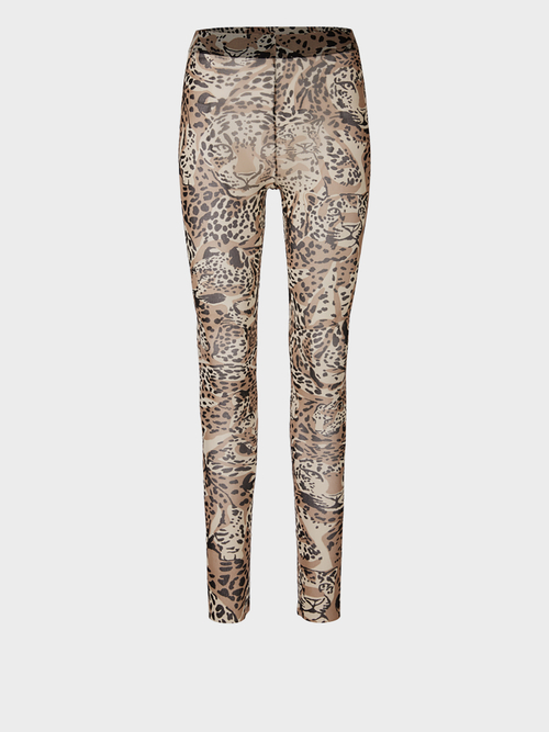 Leggings mit Leomuster