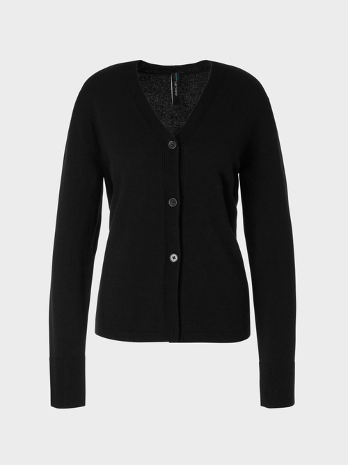 Strickjacke aus Schurwolle und Kaschmir