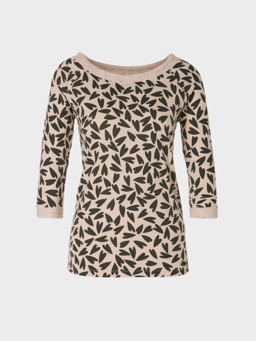 Shirt mit Herz-Print